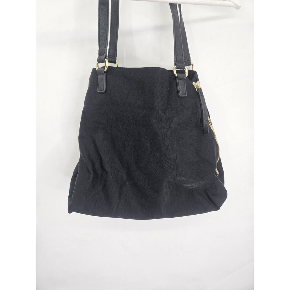 Banana Republic Tote Bag Womens Black Nylon Shoulder Bag Boho Streetwear